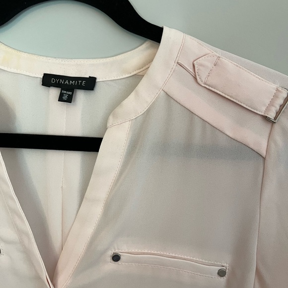 Dynamite - Pink Blouse - XXS - Picture 2 of 3